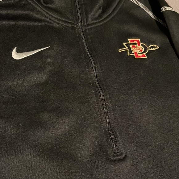 Nike Therma-fit Black SDSU Rowing Pullover - Picture 2 of 4